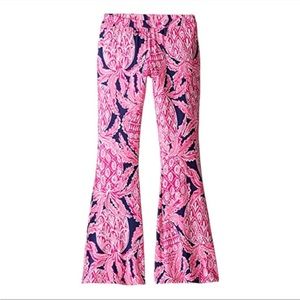 Lilly Pulitzer Tola Flare Rayon/Spandex Pant NWOT